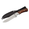 Full Tang Straight Knife with Wood Handle - 9.5"
