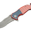 USA Rescue Utility Knife with US Flag Handle - Image 2
