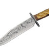 Deer Knife with Deer Antler Handle with Display - 15.25" - Image 2